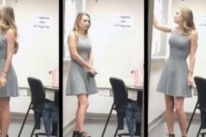 A professora de matemática que está a dar que falar por causa do seu visual! A professora de matemática que está a dar que falar por causa do seu visual!